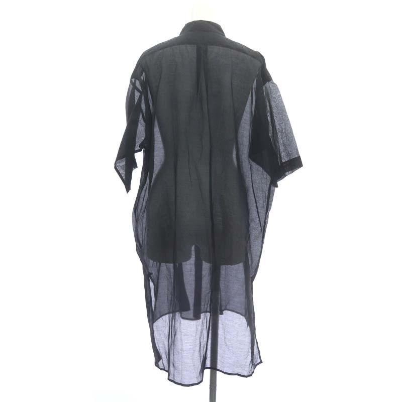 ドリスヴァンノッテン DRIES VAN NOTEN コットンシルクボイルシャツ  