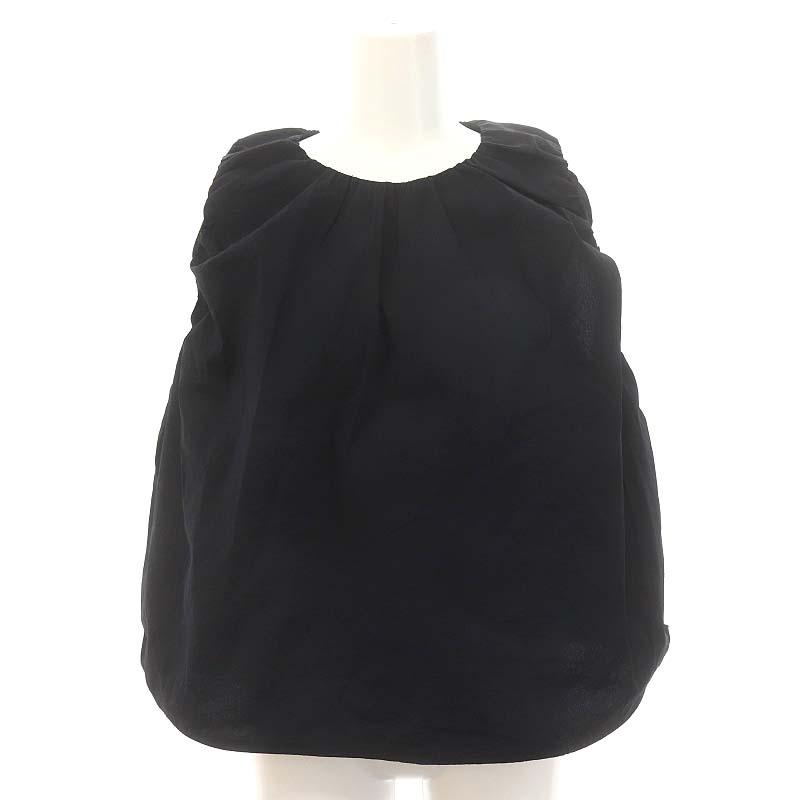 未使用品 セルリ CELERI 24SS GATHER ショートトップス ブラウス プル  