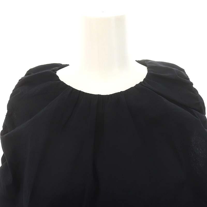 未使用品 セルリ CELERI 24SS GATHER ショートトップス ブラウス プル  