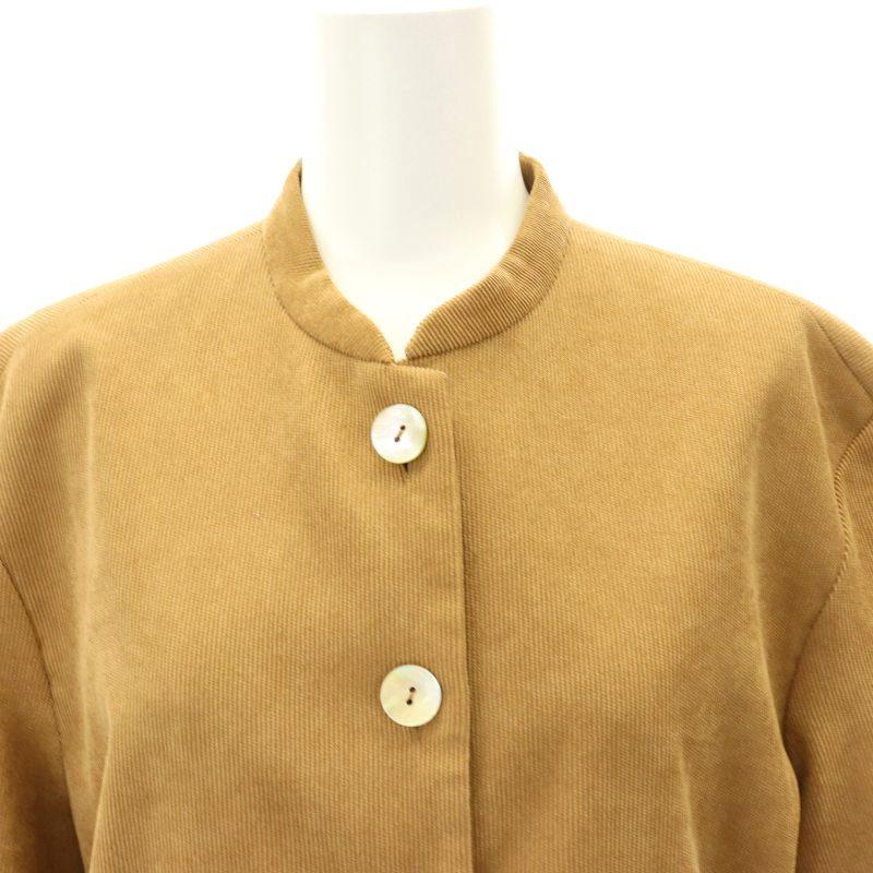 クラネ CLANE 22SS CORDUROY STAND COLLAR SHIRT シャツ 半袖 