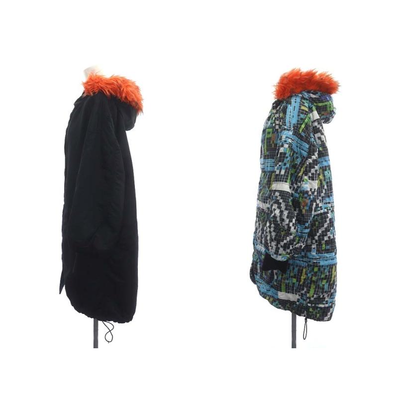 ツモリチサト TSUMORI CHISATO モッズコート リバーシブル 