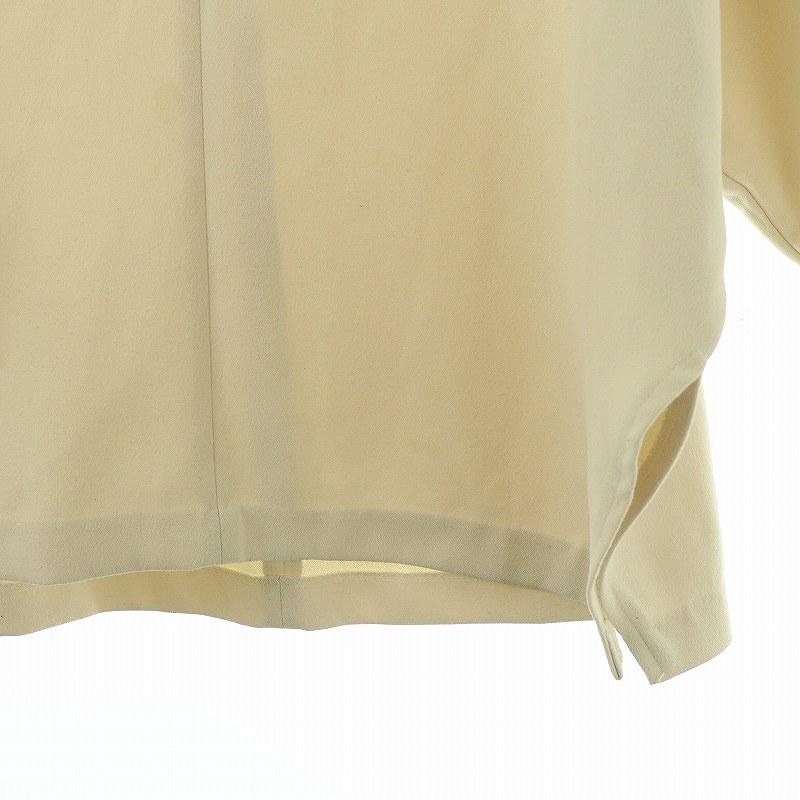 マチャット MACHATT キーネック カットソー 八分袖 F オフホワイト /HK