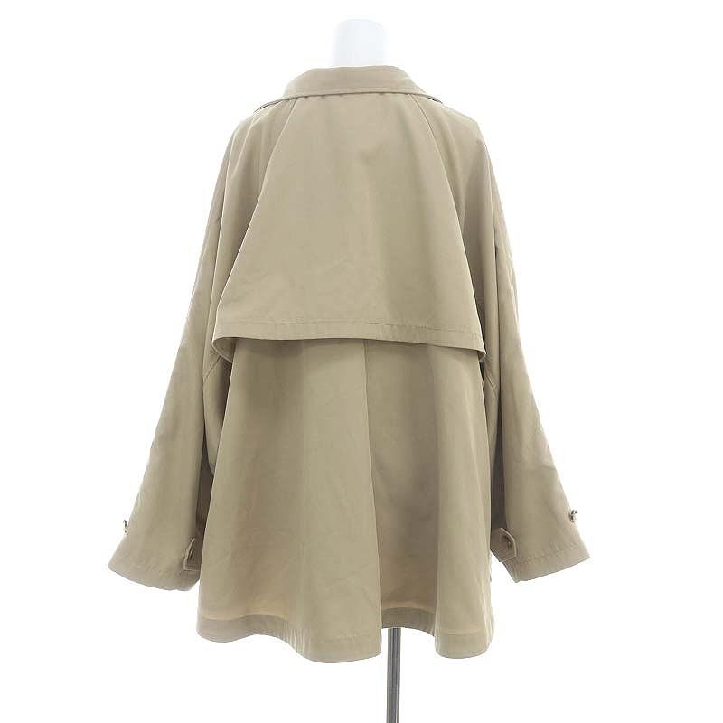 スローブイエナテントラインショートコートトレンチslobe iena