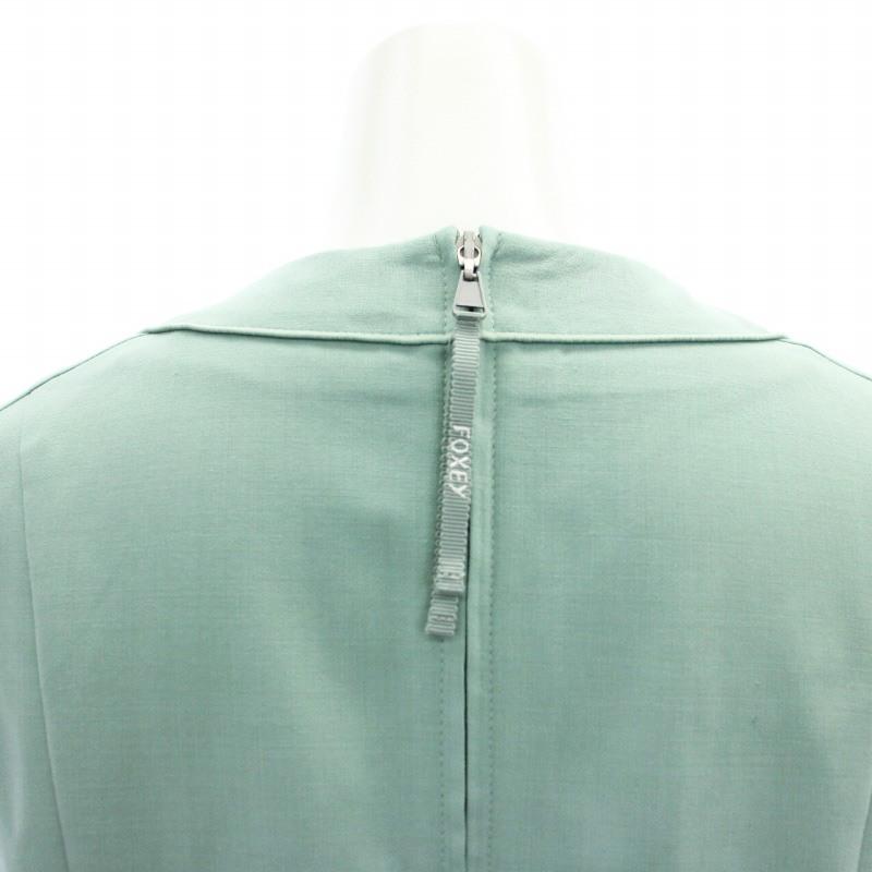 フォクシーニューヨーク FOXEY NEW YORK ノースリーブワンピース 