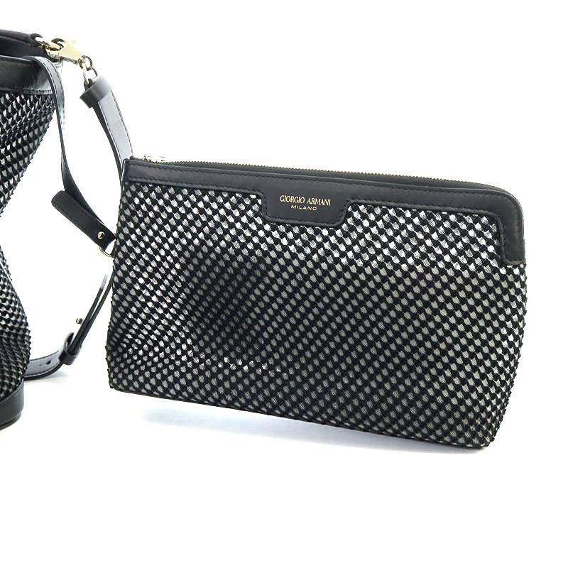 ジョルジオアルマーニ GIORGIO ARMANI メッシュバッグ トート ジョルジオアルマーニ GIORGIO ARMANI メッシュバッグ トート