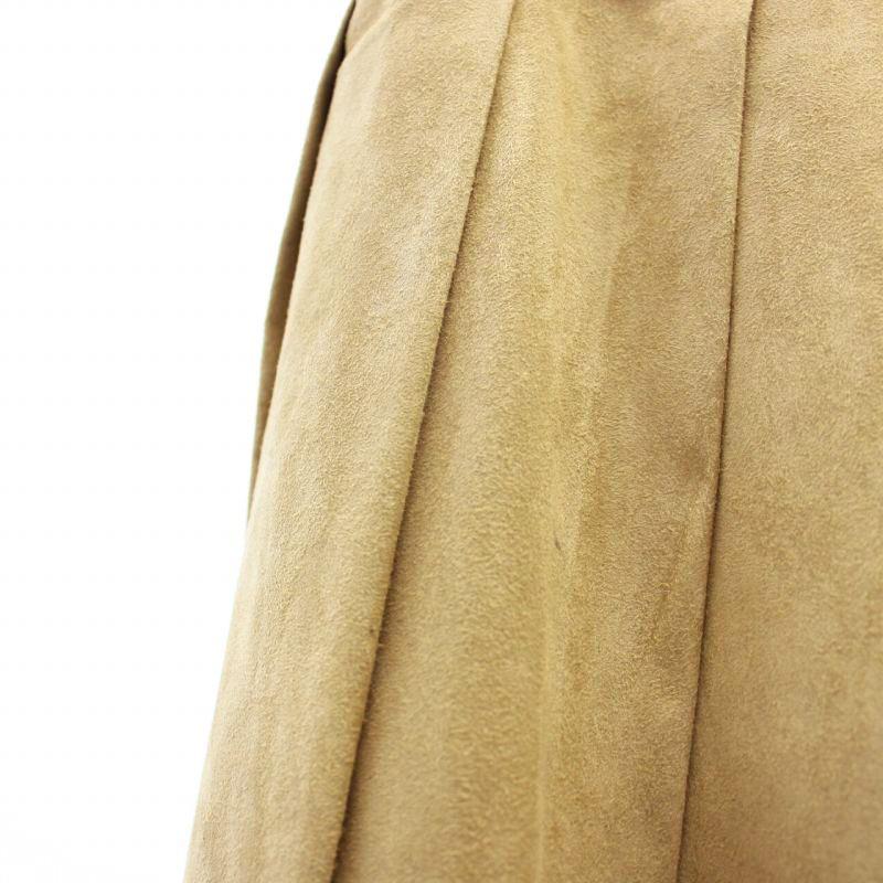 フォクシー　スカート　FOXEY プリーツスカート　ベージュ　38 極美品 21年 FOXEY ジョセフィンスカート リッチベージュ 42278