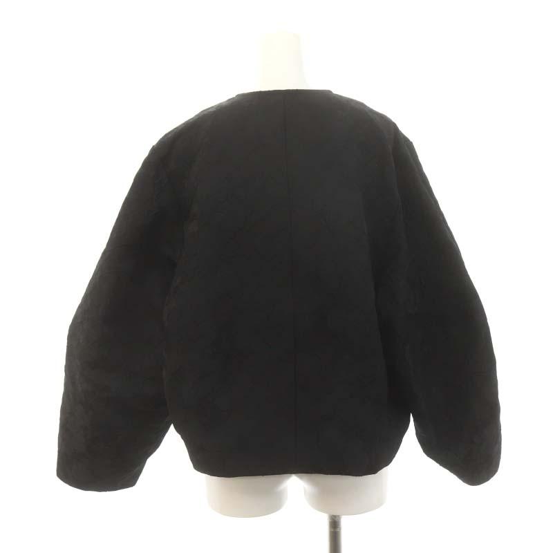 【ハチ】ohga フラワージャケット　ブラック ohga FLOWER JACKET オーガブラック