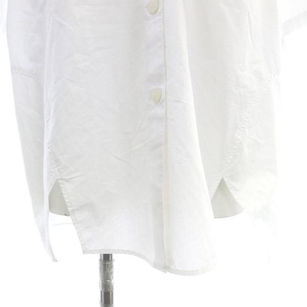 ナゴンスタンス nagonstans 23SS asymmetry half-sleeves shirt シャツ