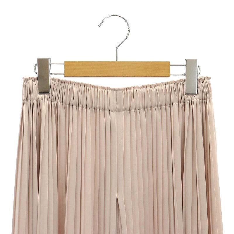 ブラーミン BRAHMIN マイクロサテンギャザープリーツワイドパンツ  