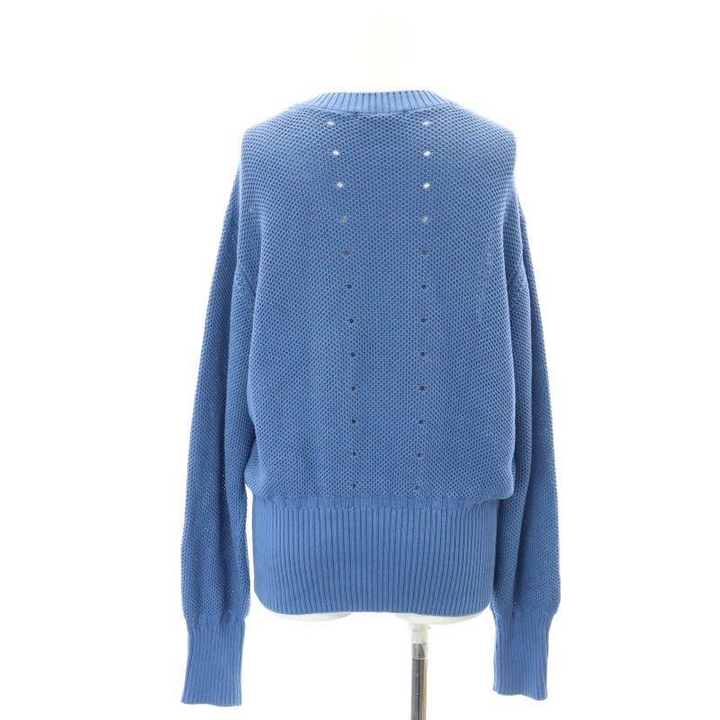 マカフィー MACPHEE トゥモローランド ハニカムコットン クルーネック  