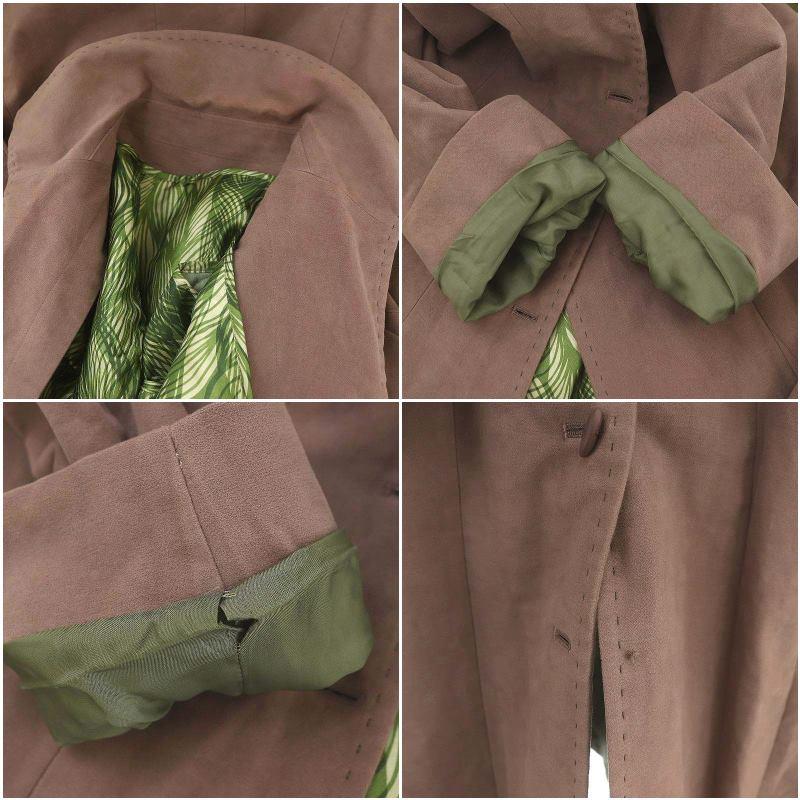 シビラ SYBILLA ステッチ ライナー付きコート アウター ロング ベルト