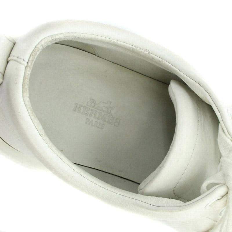HERMES（エルメス） ハッピー スニーカー ローカット レザー 37 24cm