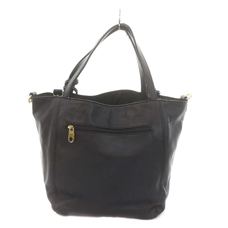 【美品】Daily russet トートバッグ リバーシブル デニム ブラック黒 Daily russet デイリーラシット トートバッグ ミニバッグ 黒