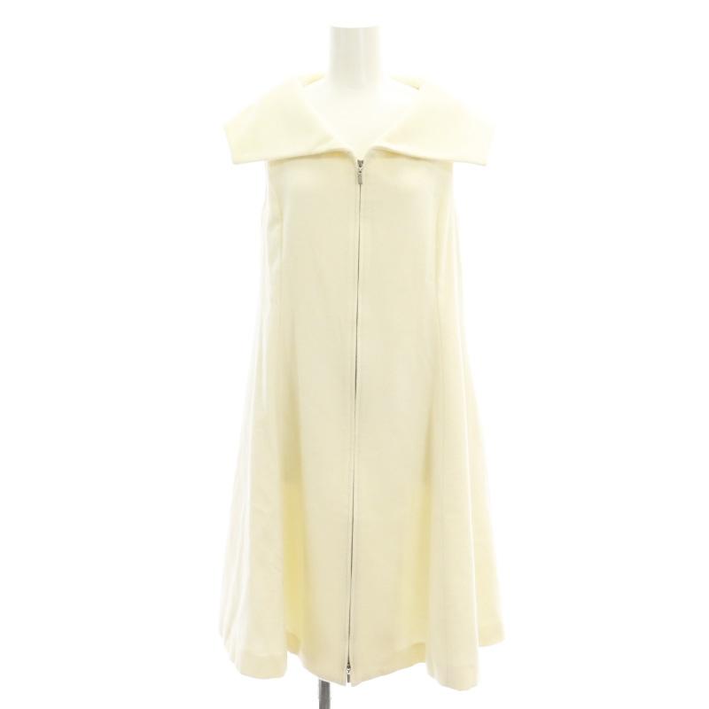 FOXEY フォクシー 23AW Dress Iris スリーブレスワンピース ニット 膝 