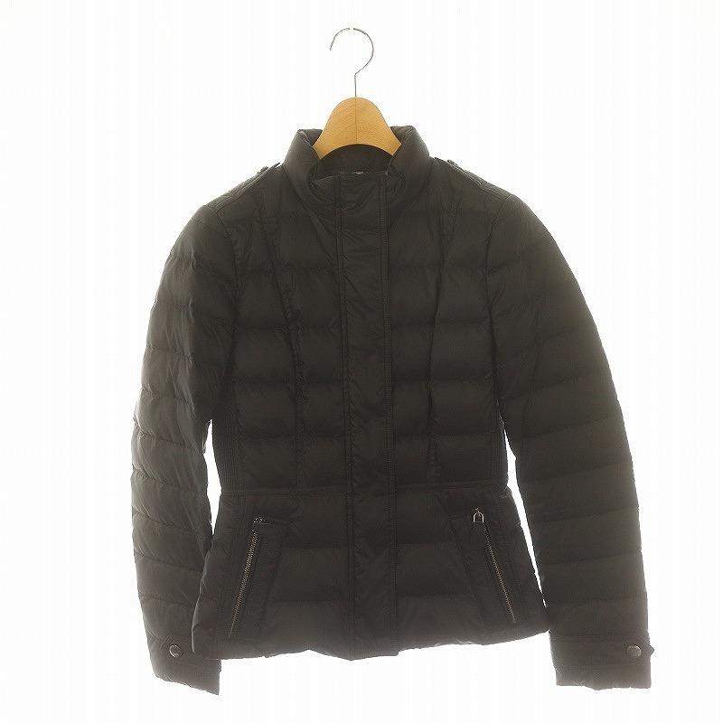 バーバリーブリット BURBERRY BRIT ペプラムダウンジャケット スタンド 