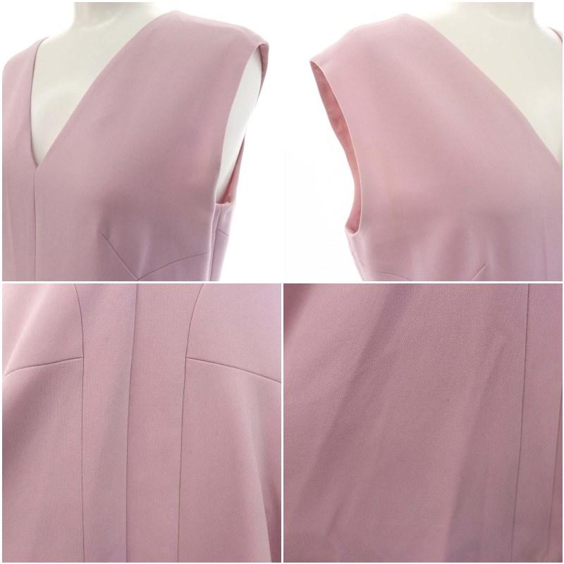 【新品タグ付き】Maglie par ef-de ノースリーブワンピース マーリエルカセット Maglie par ef-de Vネックノースリーブワンピース
