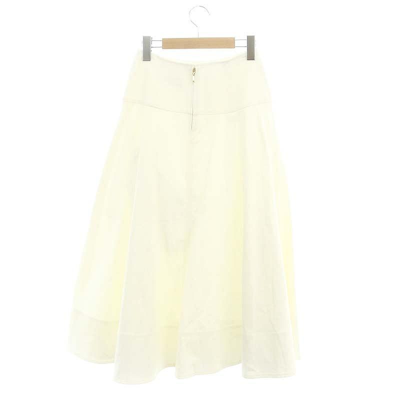 未使用品 アナイ ANAYI 22AW デニムライク ロング フレアスカート 