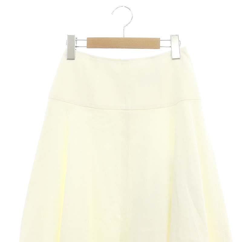 未使用品 アナイ ANAYI 22AW デニムライク ロング フレアスカート 