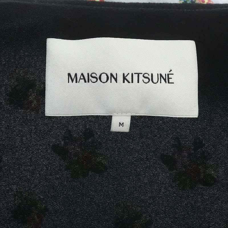 メゾンキツネ MAISON KITSUNE フラワープリントコーチジャケット メゾンキツネ MAISON KITSUNE フラワープリントコーチジャケット