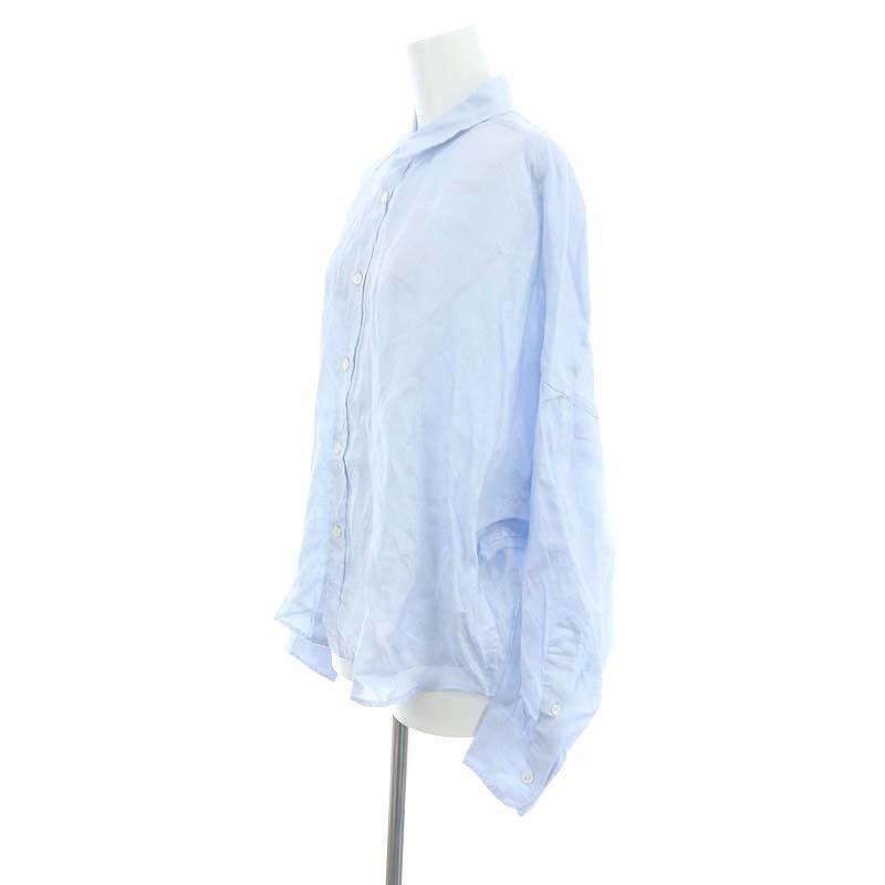 プラージュ Plage 24SS Linen Short シャツ 長袖 リネン ドロップ 