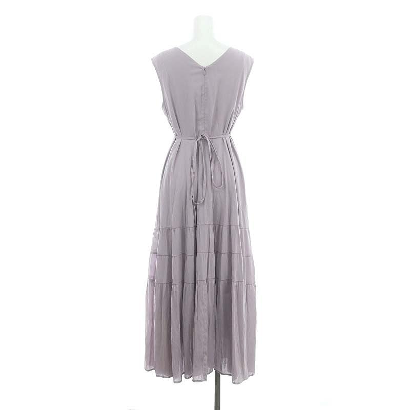 ジャスグリッティー JUSGLITTY 24SS ティアードフレアワンピース 