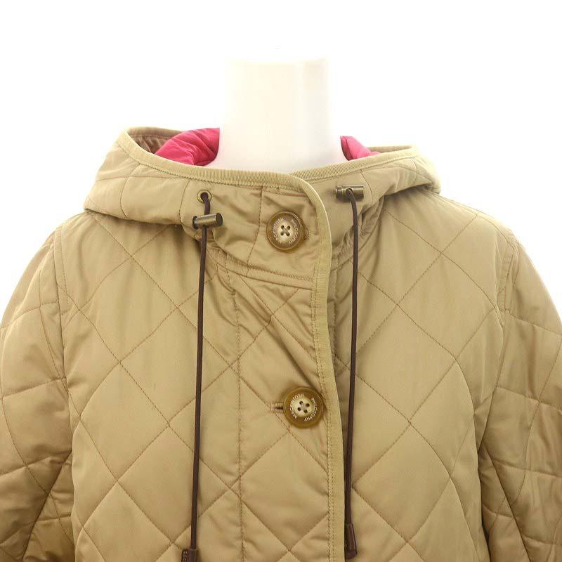 マッキントッシュフィロソフィー キルティング フードコート ミドル丈