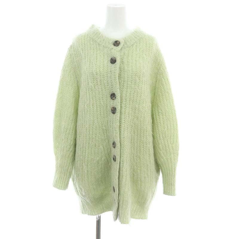 SNIDEL スナイデル 22AW モヘアカーデミニワンピース ニット 長袖  