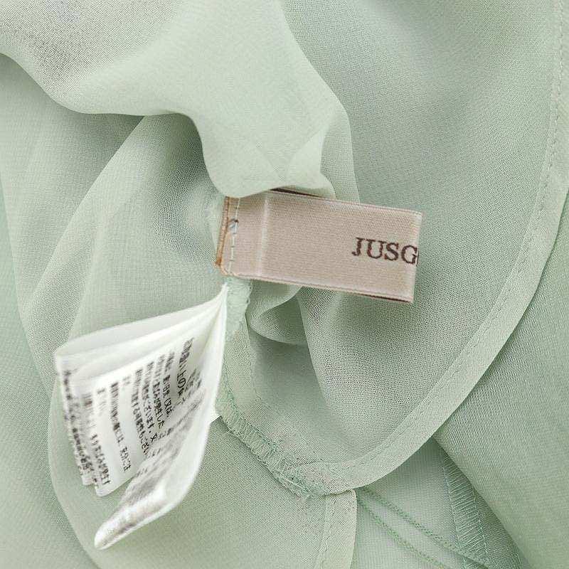 ジャスグリッティー JUSGLITTY 24SS マルチWAYオーガンブラウス 長袖 V 