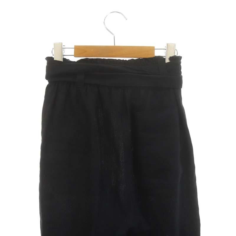 ハイク HYKE 23SS LINEN WIDE LEG PANTS ワイドパンツ イージー リボン  