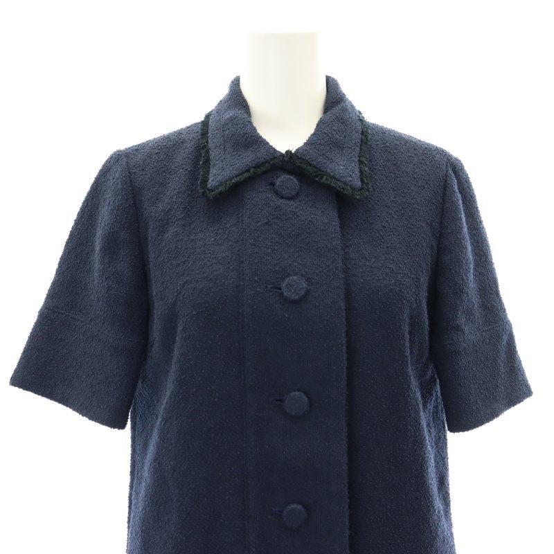 タグ付き★MADISONBLUE★ツイードウールポンチョ★ タグ付き☆MADISONBLUE☆ツイードウールポンチョ☆