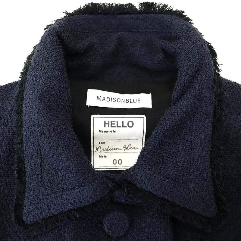 マディソンブルー MADISONBLUE ROYAL COAT COTTON TWEED 半袖コート