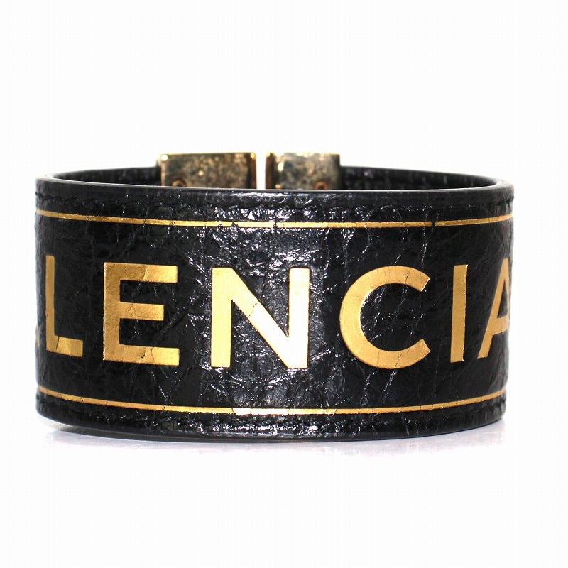 バレンシアガ ロゴバングル ブレスレット BALENCIAGA（バレンシアガ） ブレスレット LOGO HOOP ロゴ フープ