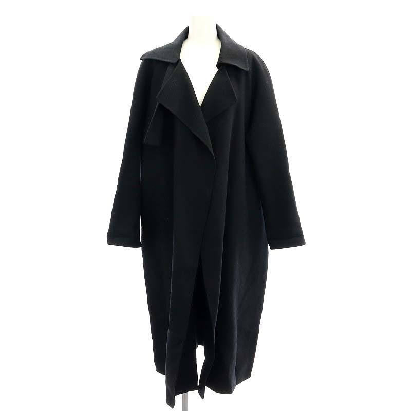 BERARDI ベラルディ ウールカシミヤコート アウター ロング 2 黒 