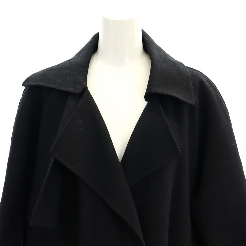 BERARDI ベラルディ ウールカシミヤコート アウター ロング 2 黒 