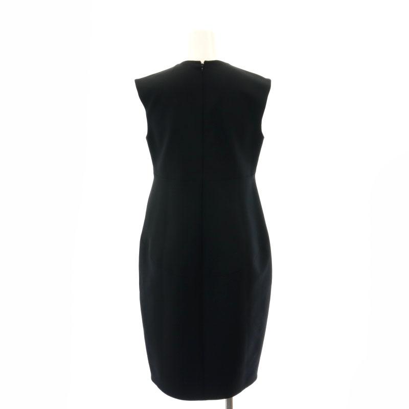 ヨーコチャン YOKO CHAN スリットネック ボンディングワンピース  