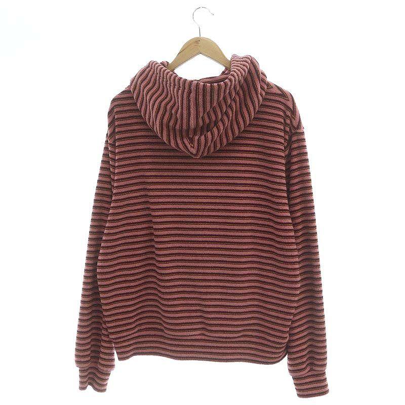 未使用品 マルニ 24年製 ストライプフードパーカー 長袖 マルチ  