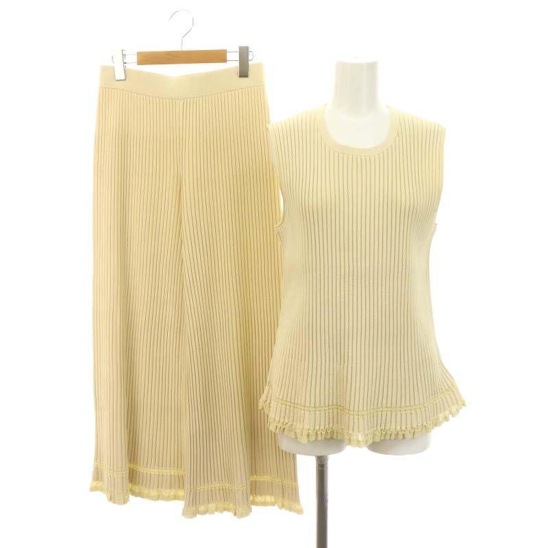 theory セオリー LUSTRATE OTTOMAN SHELL CULLOT セットアップ ニット 