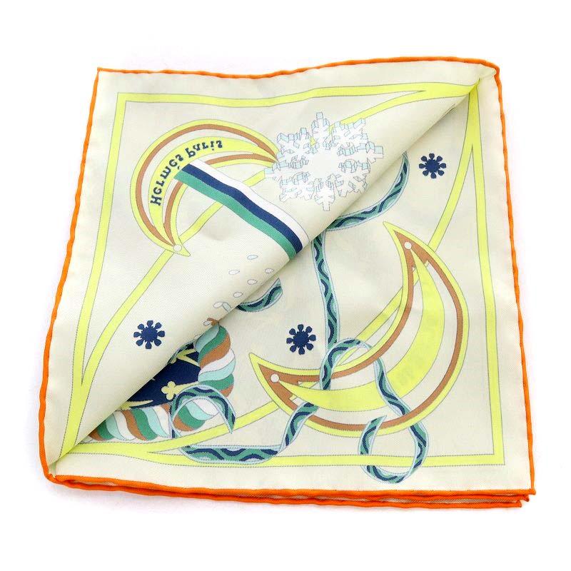 HERMES エルメス スカーフ カレ45 Le Sacre de l Hiver 冬の祭典 HERMES エルメス スカーフ カレ45 Le Sacre de l Hiver 冬の祭典