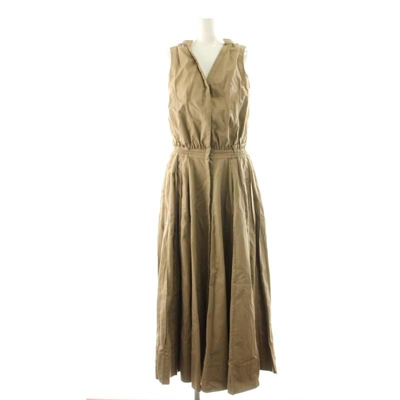 カーサフライン CASA FLINE ブラウジングノースリーブシャツワンピース  