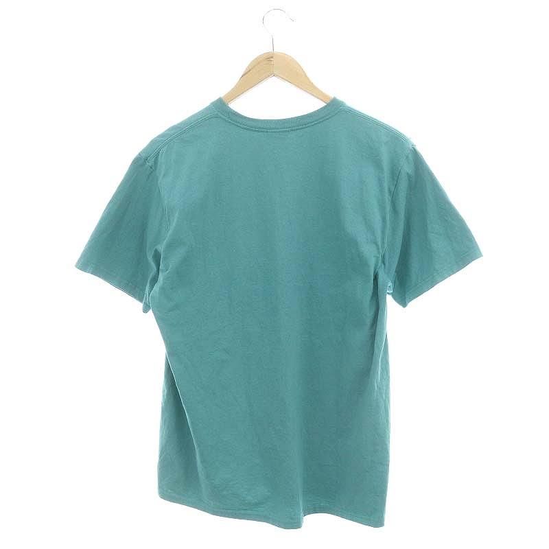 STUSSY ステューシー ロゴカットソー Tシャツ 半袖 M エメラルド STUSSY ステューシー ロゴカットソー Tシャツ 半袖 M エメラルド