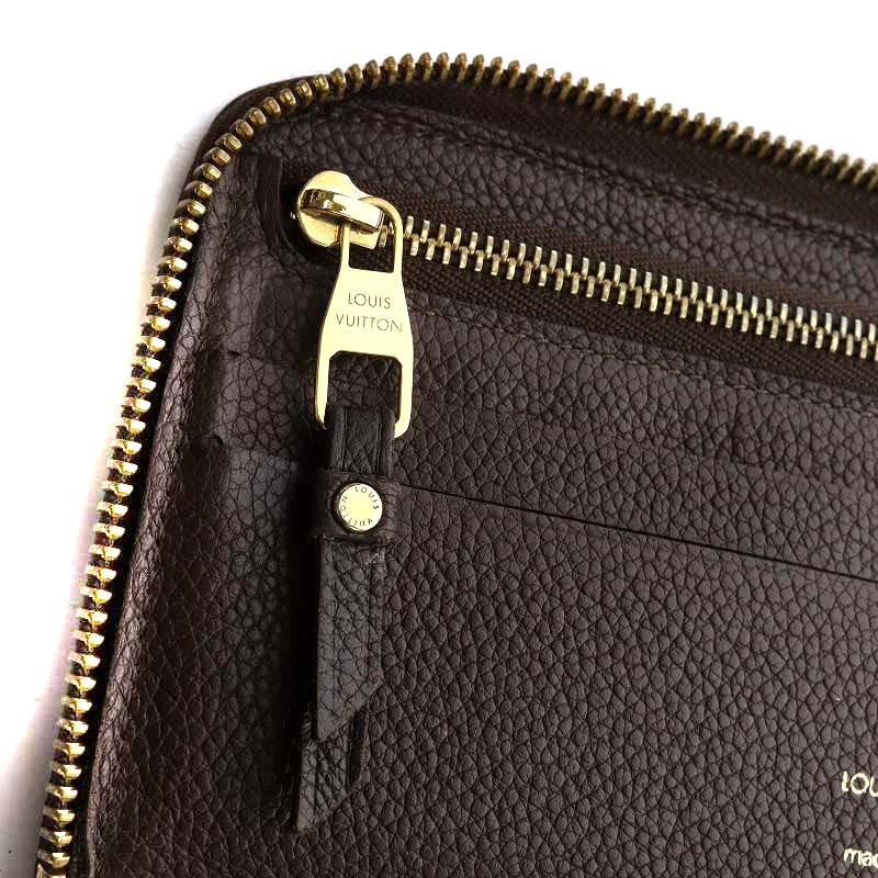 ルイヴィトン アンプラント ポルトフォイユ スクレット 財布 ダークブラウン LOUIS VUITTON（ルイ・ヴィトン） 財布 レディース ブランド 三つ折り