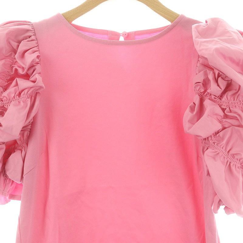 セルフォード、CELFORD ピンク フリル袖 トップス 楽天市場】CELFORD セルフォード（カラーピンク）（トップス