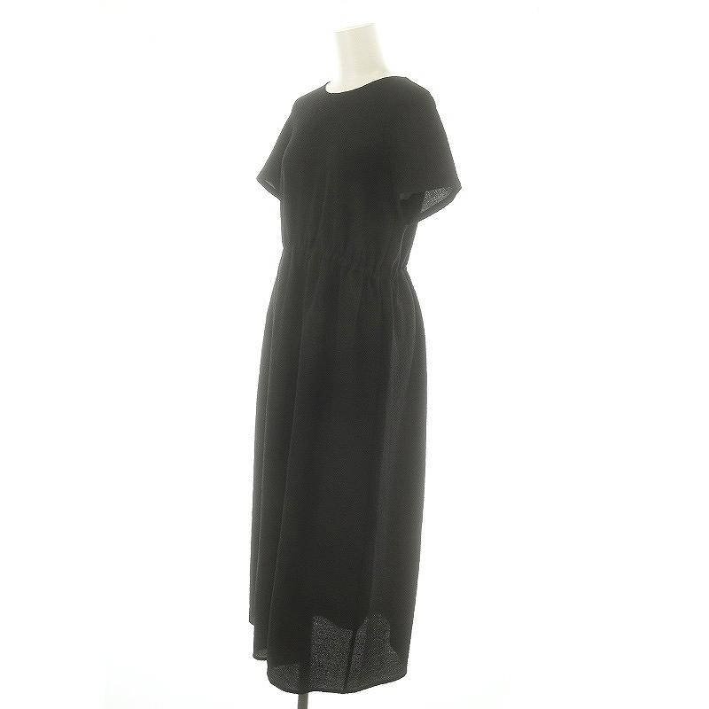 未使用品 ミズイロインド mizuiro ind ウエストゴム 半袖ワンピース 