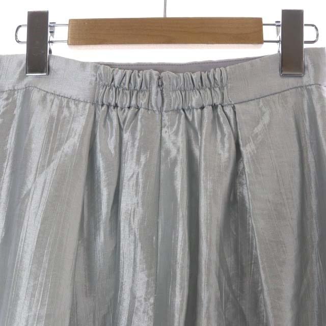 Apuweiser-riche アプワイザーリッシェ 24SS シャイニーフレアスカート  