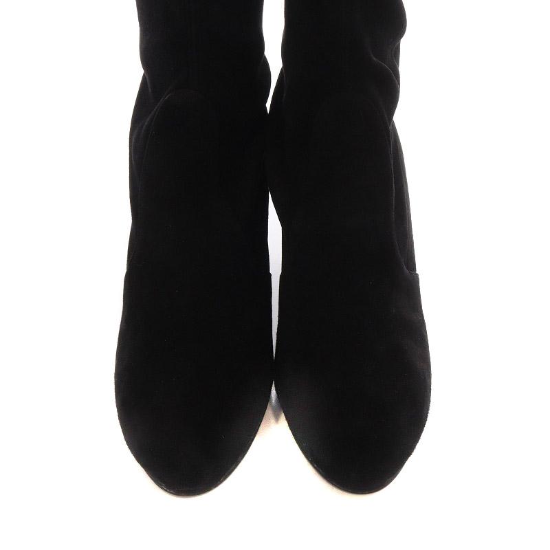 スチュアートワイツマン STUART WEITZMAN スエード ヒール ニーハイ 