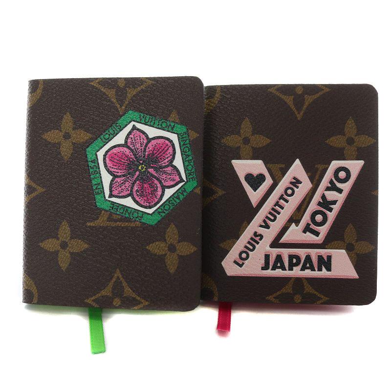 ルイヴィトン LOUIS VUITTON ミニ カルネジュール メモ帳2冊セット 