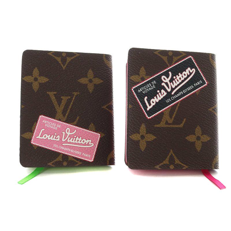 ルイヴィトン LOUIS VUITTON ミニ カルネジュール メモ帳2冊セット 