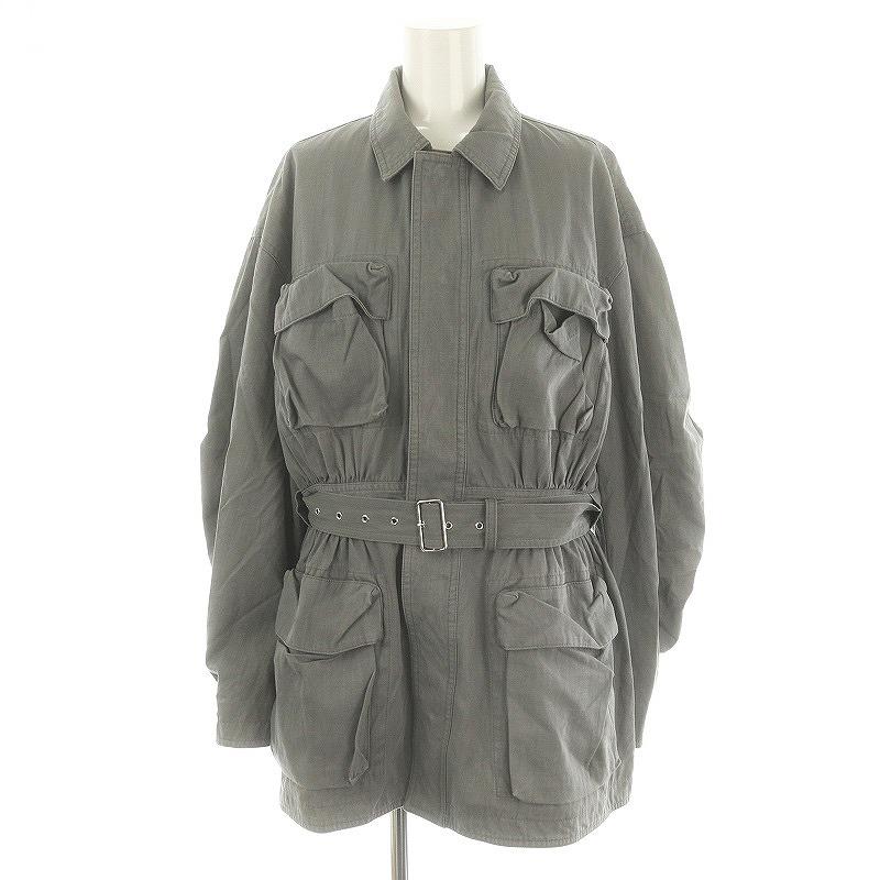 MOUSSY マウジー 24SS TECH POCKET WORK ミリタリージャケット 