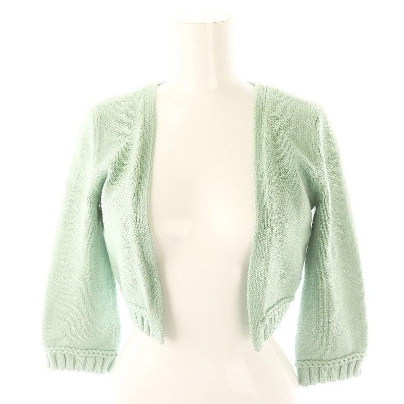フォクシー　カーディガン　ボレロ　38 新品 フォクシー カーディガン 38 ボレロ ニット