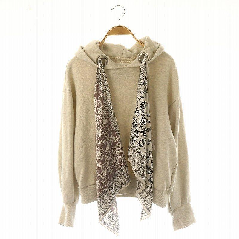 アメリヴィンテージ Ameri VINTAGE SCARF EGG HOODIE フーディー  